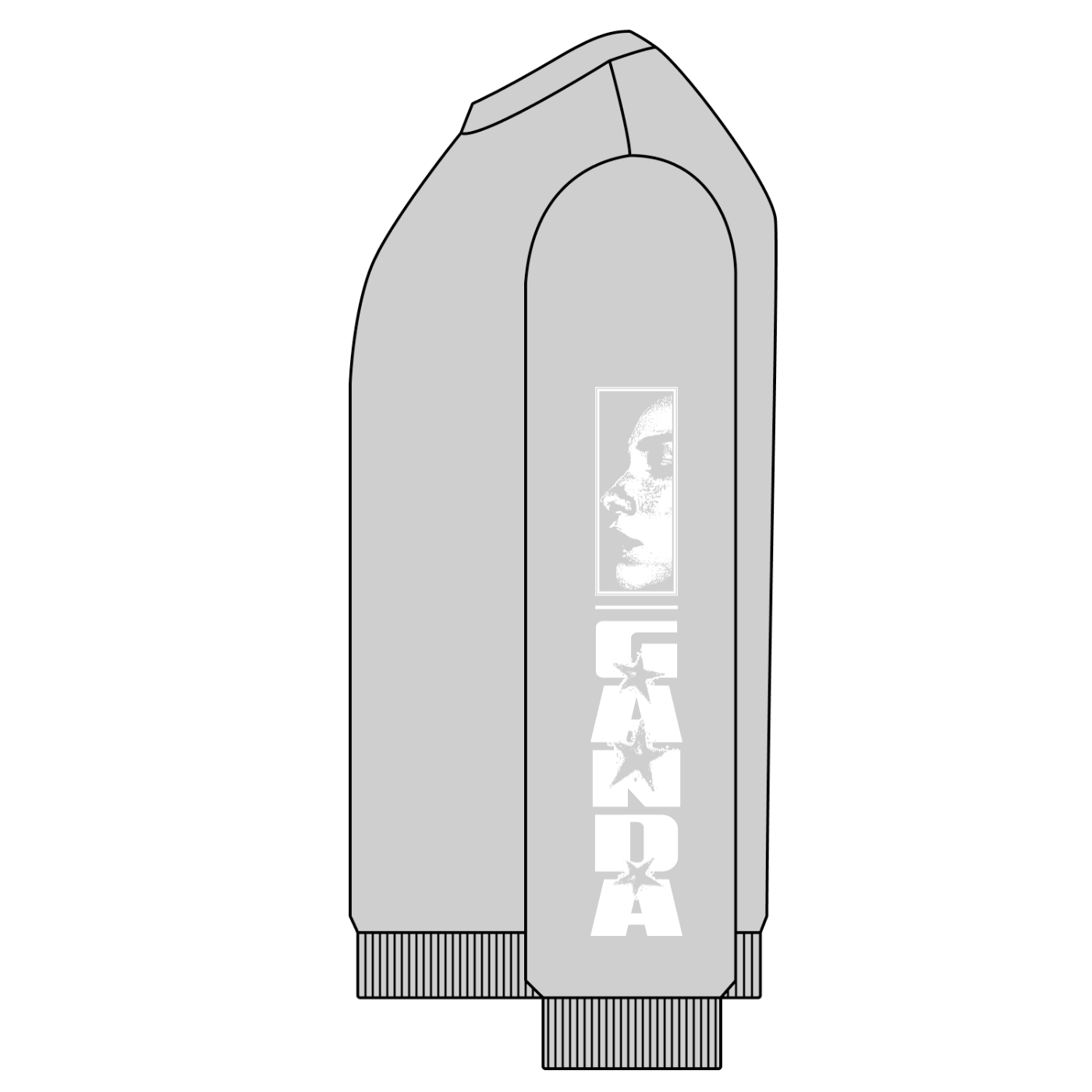 Snow Washed Oversized Sweatshirt