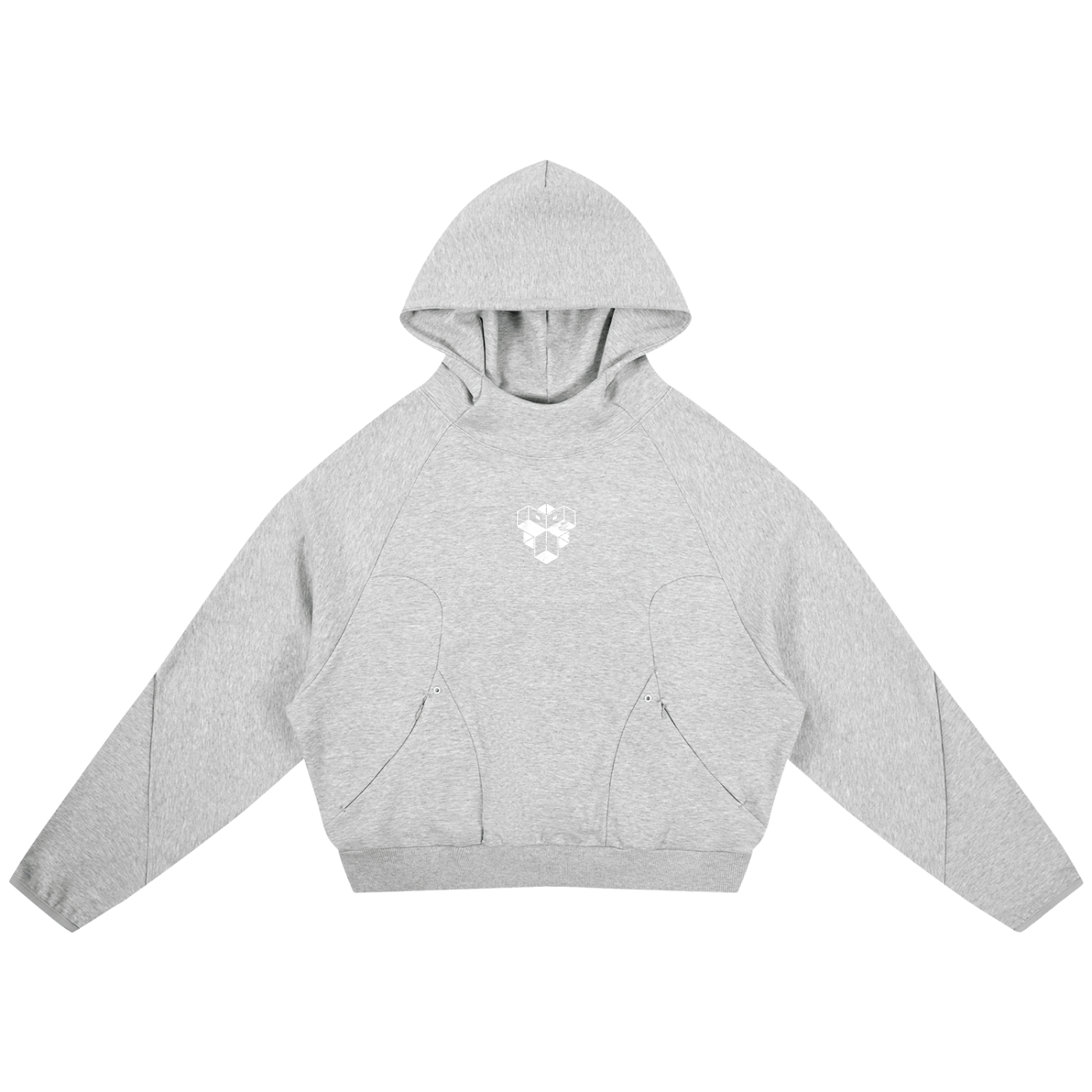 Curved Panel Hoodie