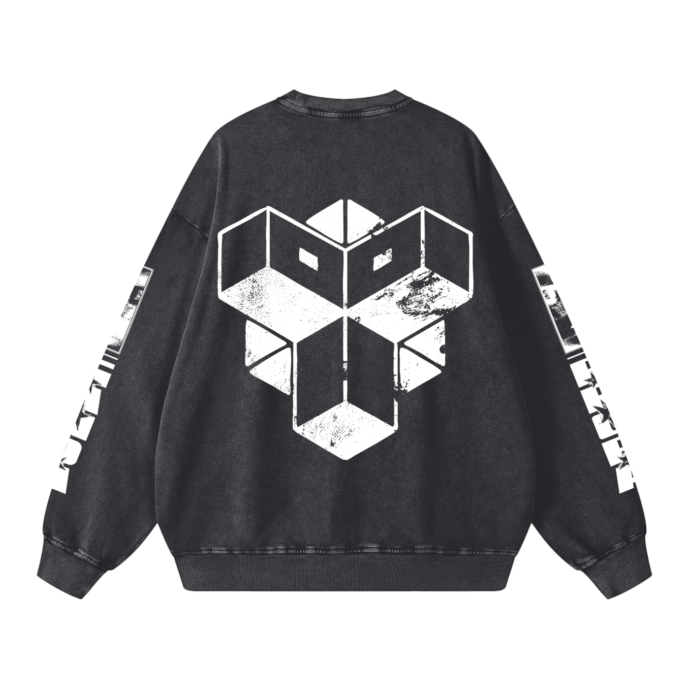 Snow Washed Oversized Sweatshirt